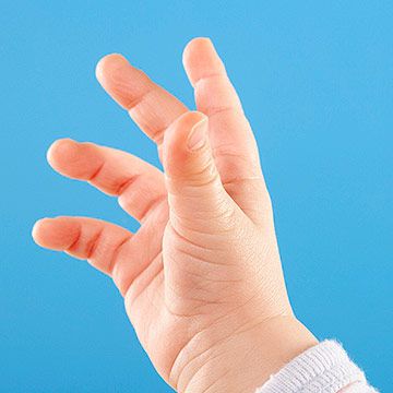 baby reaching